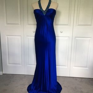 Cache slinky bejeweled Evening Gown - worn once